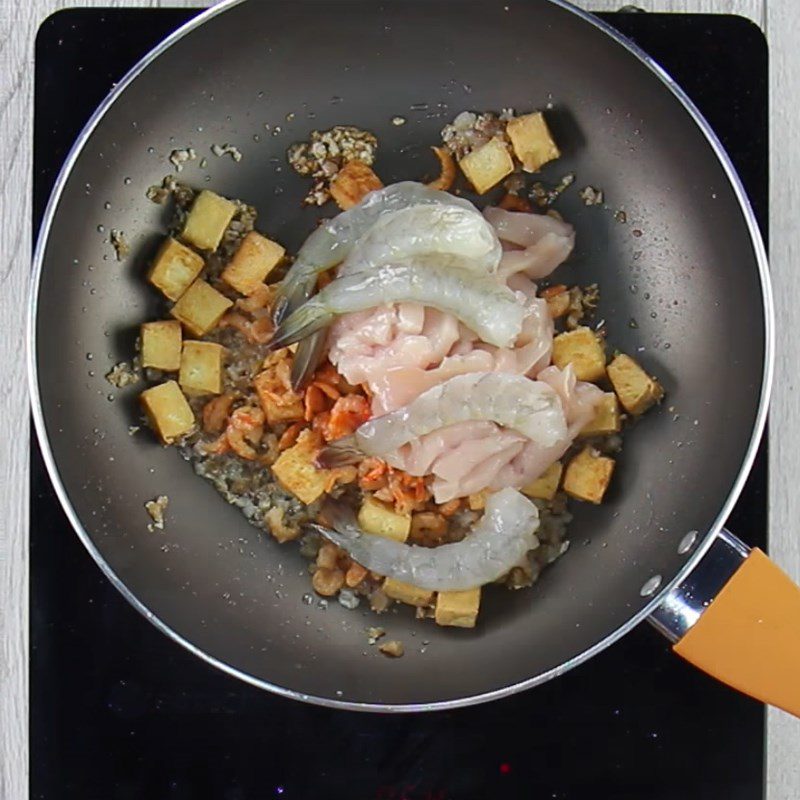 Step 3 Stir-fried Tofu Pad Thai