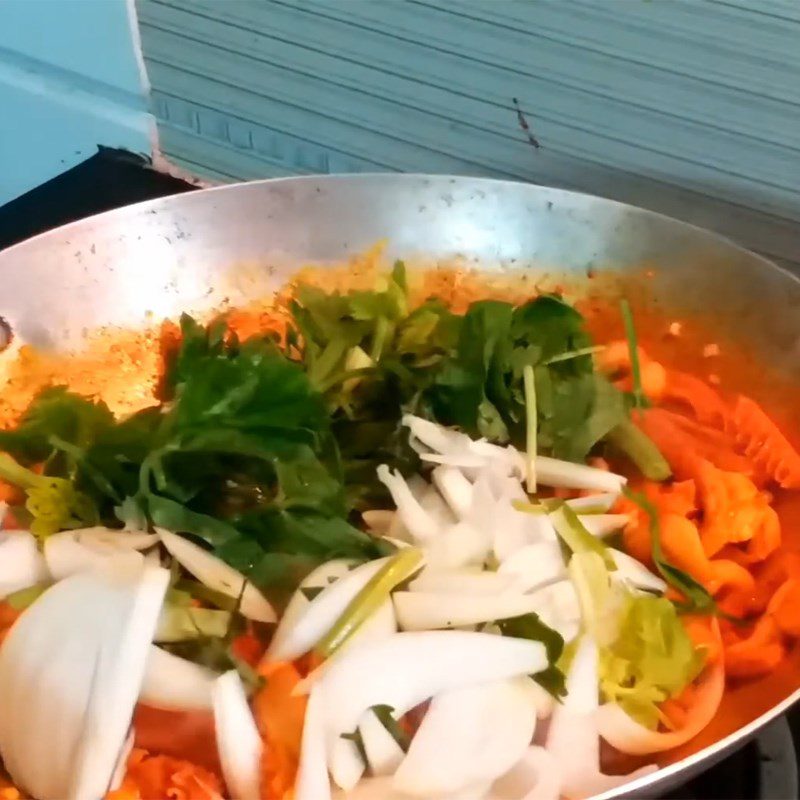 Step 3 Stir-fried beef intestines Beef intestines stir-fried with curry