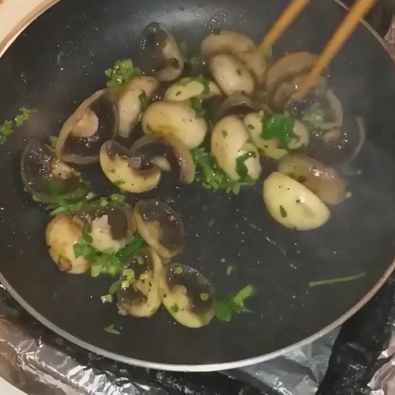 Step 2 Sauté the Mushrooms for Lemon Butter Sautéed Mushrooms