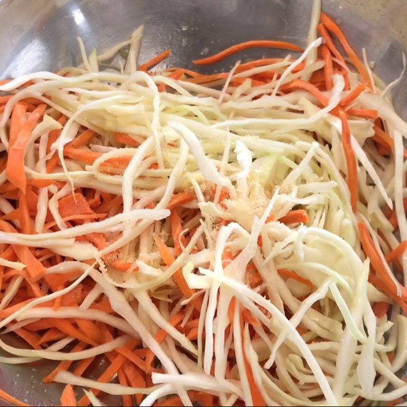 Step 2 Sauté the Vegetables for Bánh Đùm