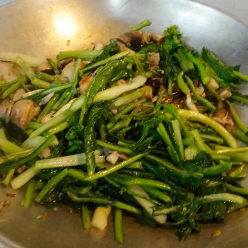 Step 3 Sauté vegetables Vegetarian fried rice