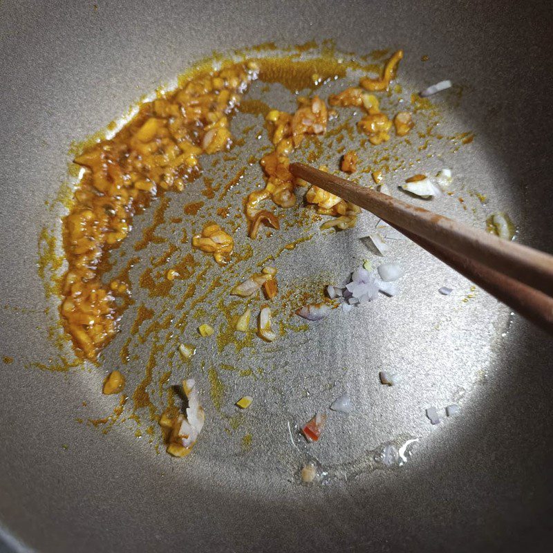 Step 2 Stir-fried Vegetarian Szechuan Tofu