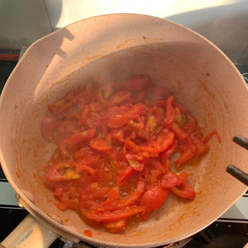 Step 3 Stir-fried minced meat with tomatoes Stir-fried minced meat with tomatoes