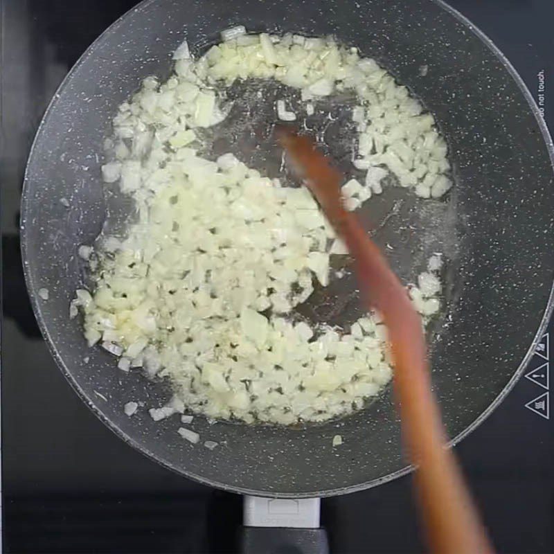 Step 2 Stir-fried minced beef Hong Kong minced beef rice