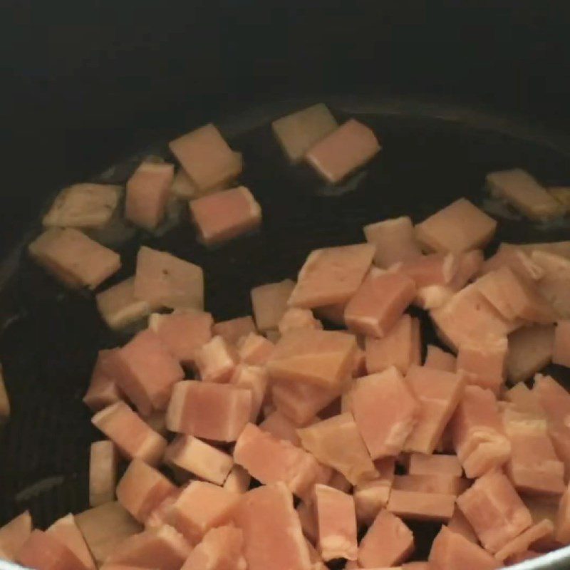 Step 4 Sautéed Bacon Potato Bacon Soup