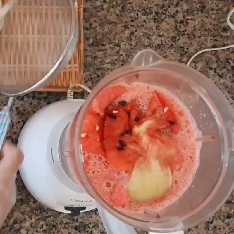 Step 2 Blend the Watermelon Watermelon Jam