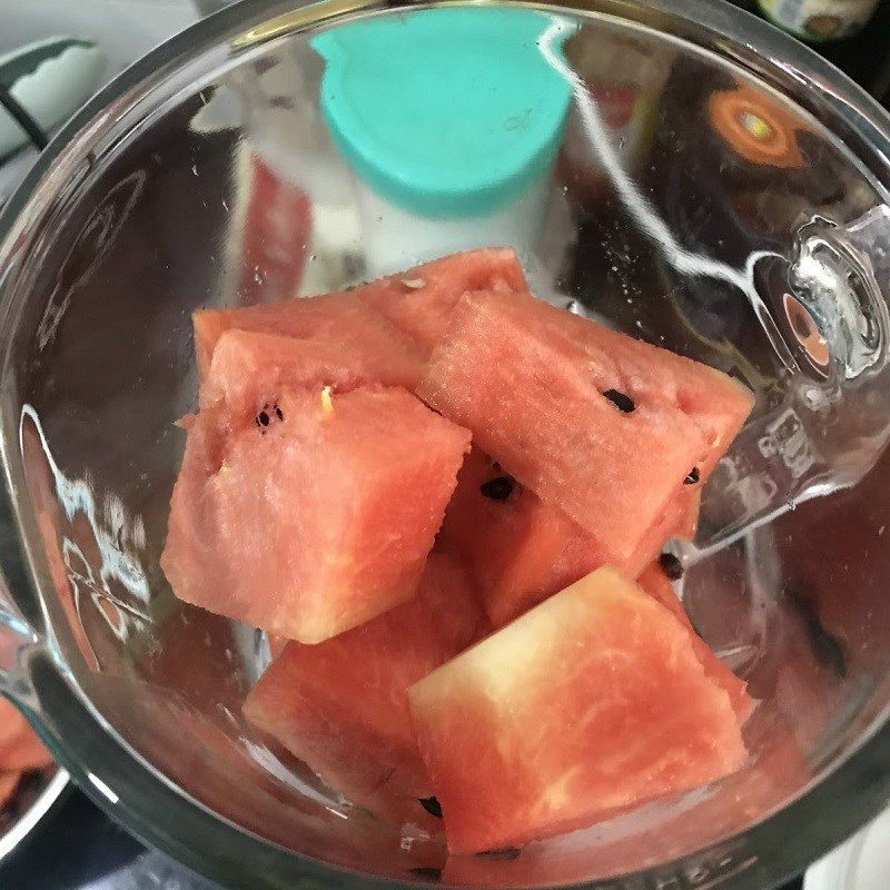Step 2 Blend the watermelon Watermelon Juice