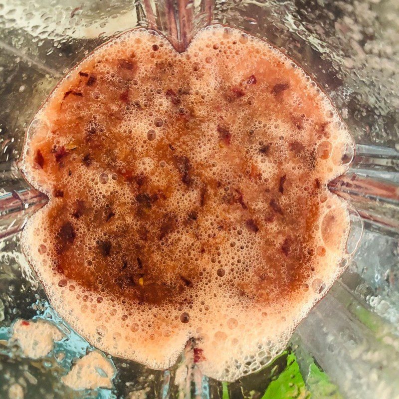 Step 2 Blend the watermelon and grapes for Watermelon Grape Juice