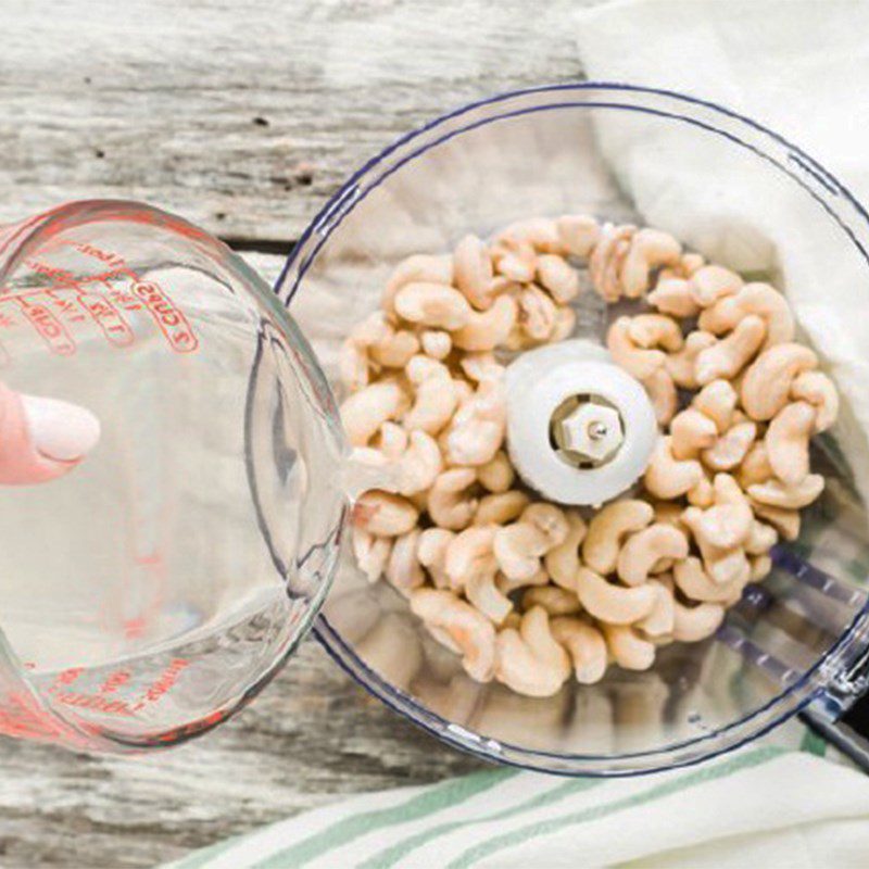 Step 1 Grind the cashew nuts Coconut Milk Cashew Candy