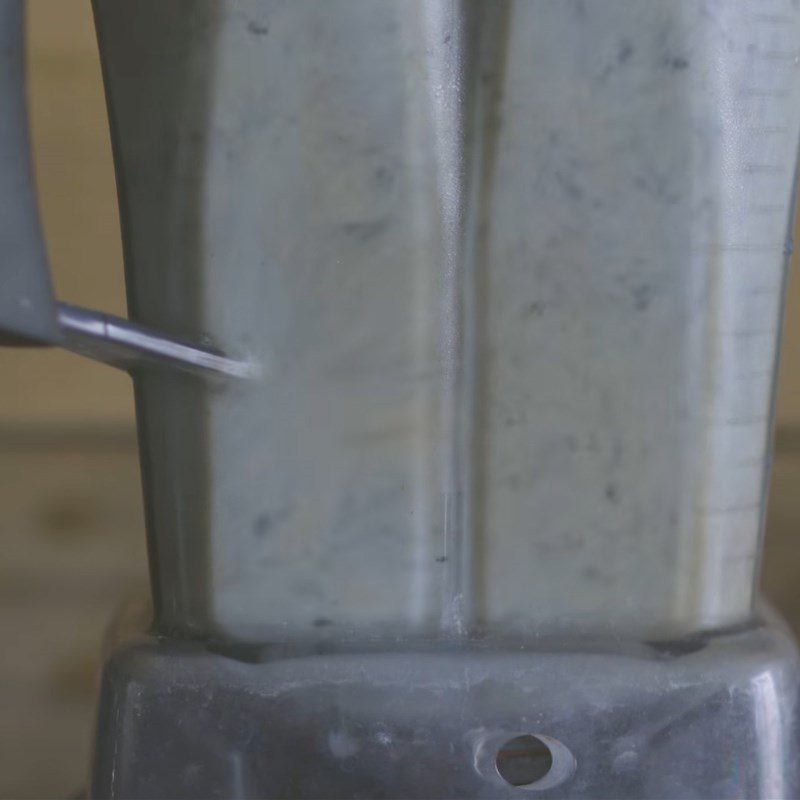 Step 2 Blend the mixture of cashew black sesame ice cream