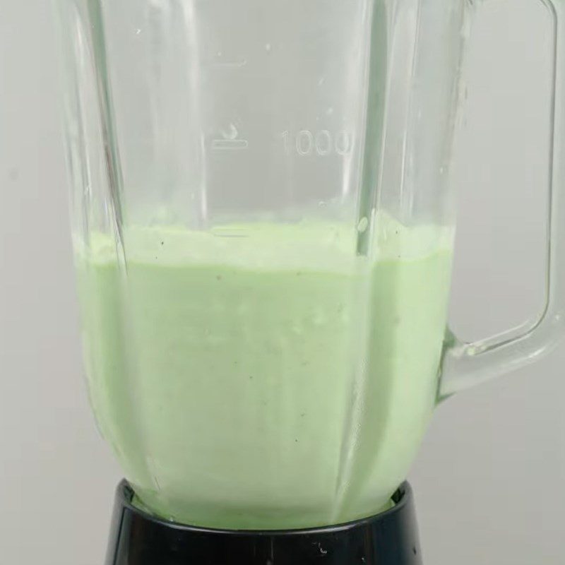 Step 2 Blend the smoothie Green Cloud Smoothie