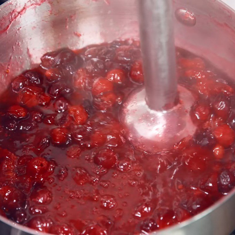 Step 3 Blend cranberry sauce