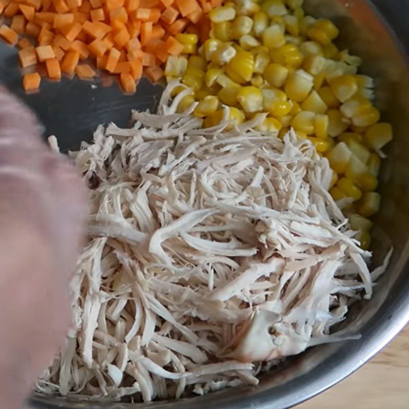 Step 3 Prepare other ingredients Crab mushroom soup