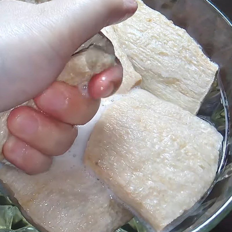 Step 2 Shred the vegetarian ribs for Vegetarian Pork Floss