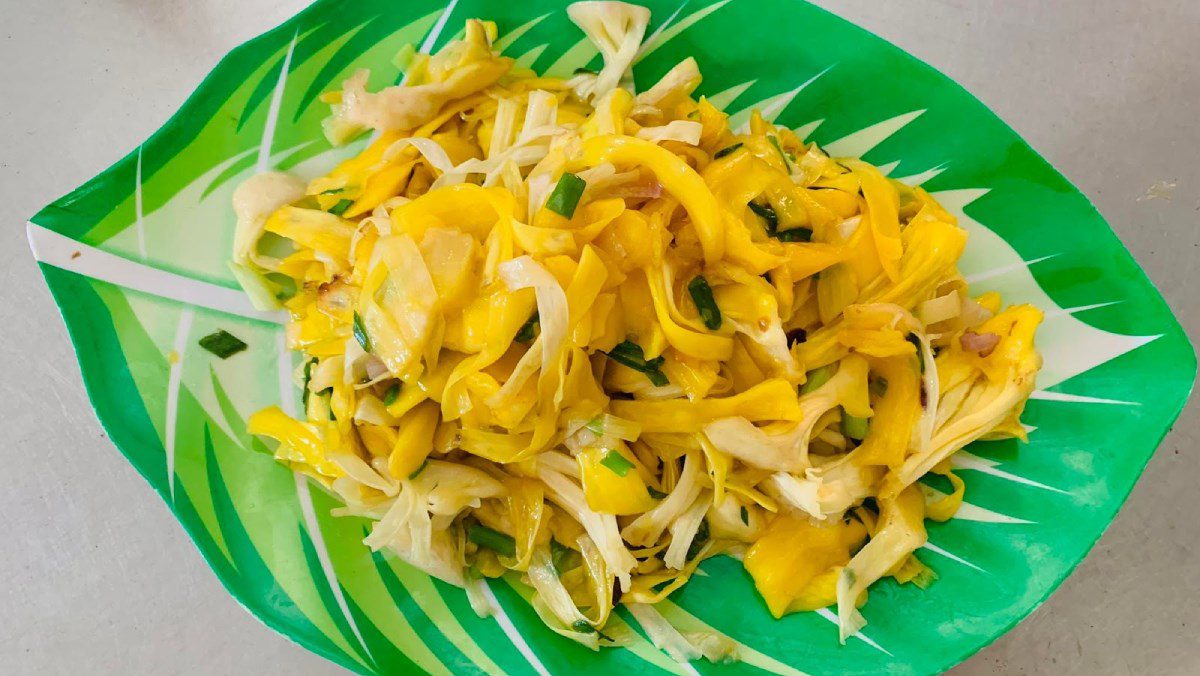 Stir-fried Jackfruit Fiber with Oil