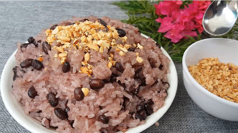 Sticky rice with jackfruit