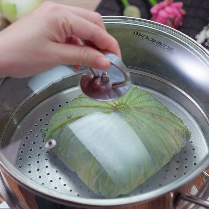 Step 4 Completion Vegetarian Sticky Rice Bát Bửu