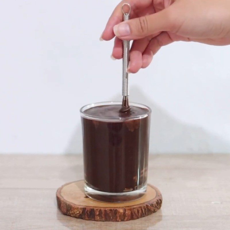 Step 1 Mix cocoa mixture Ice cocoa