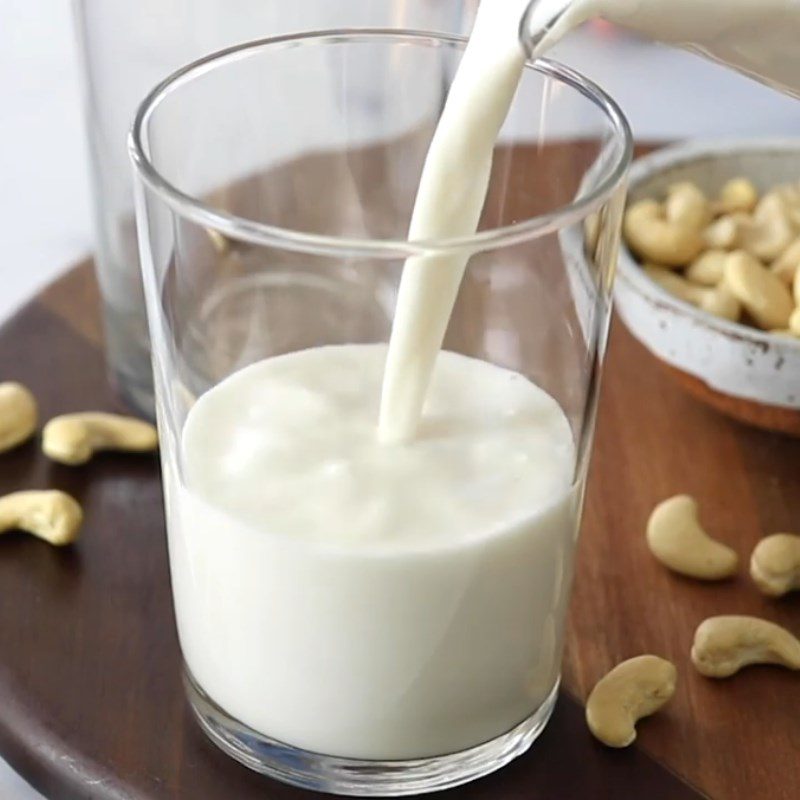 Step 3 Final product Cashew Milk