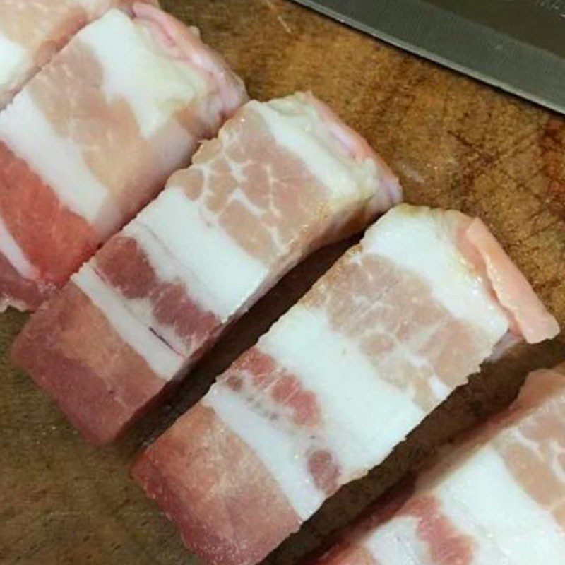 Step 1 Prepare the Ingredients for Braised Pork Belly with Kimchi