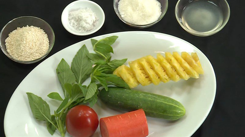 Ingredients for Pineapple Salad