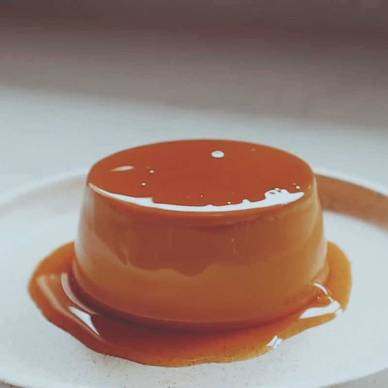 Step 7 Final Product Thai Red Milk Tea Flan