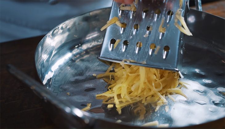 Step 2 Prepare other ingredients Beef rolled with cheese and mushroom sauce