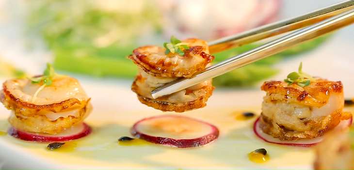 Step 5 Final Product Passion fruit scallops