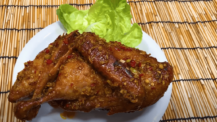 Step 6 Final Product Fried Lemongrass Chili Duck
