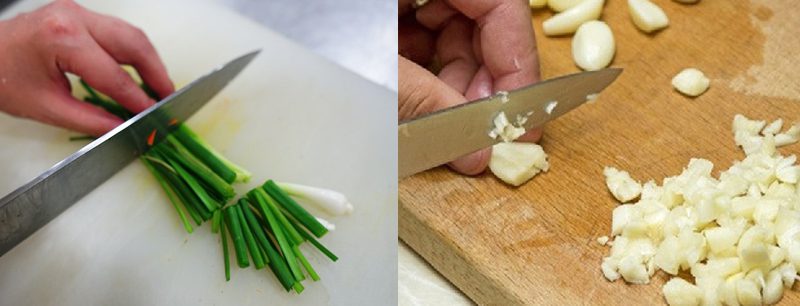 Step 1 Prepare ingredients for Stewed fish roe with pepper