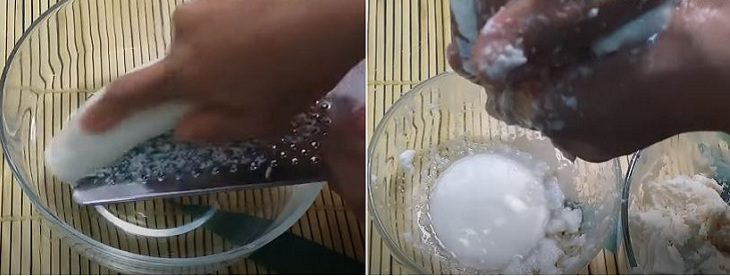Step 2 Processing Thai style Black Bean Tapioca Dessert