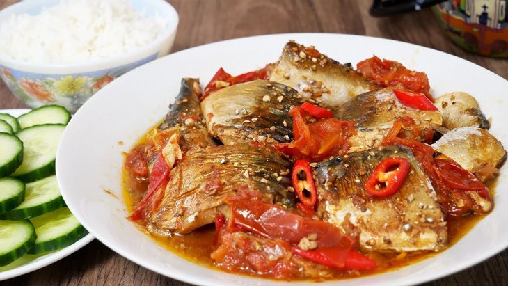 Step 5 Dish Braised mackerel