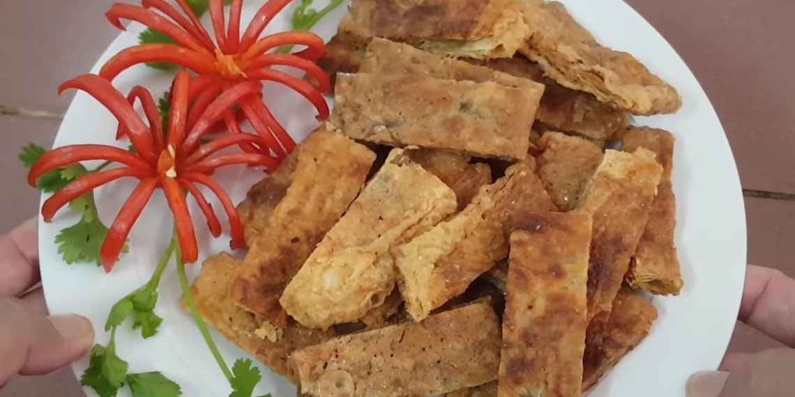 2 ways to make fried spicy tofu and crispy delicious fried eggplant 02686