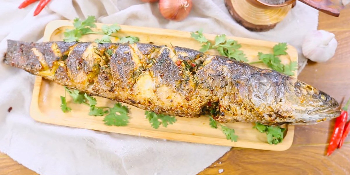 2 ways to make grilled salt pepper catfish and grilled galangal simple 02382