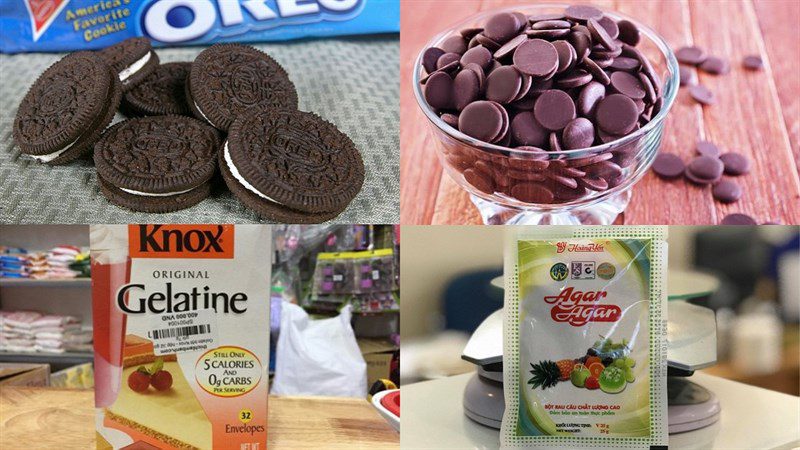 Ingredients for dish 2 Milo pudding cake