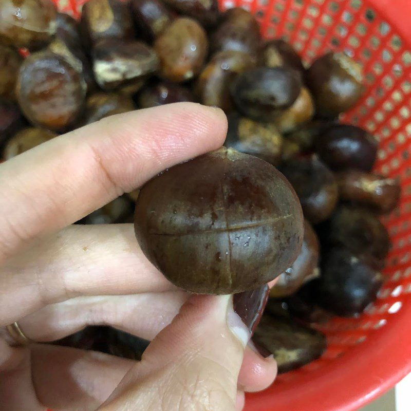 Step 1 Prepare the chestnuts Roasted chestnuts using an air fryer