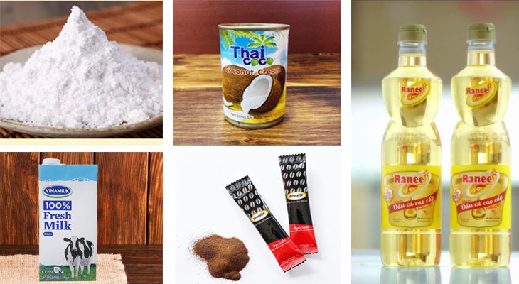 Nguyên liệu món ăn 3 món bánh da lợn cà phê, ngũ sắc và khoai môn