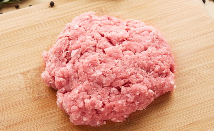 Step 1 Prepare the ingredients for Fried Egg with Ground Pork