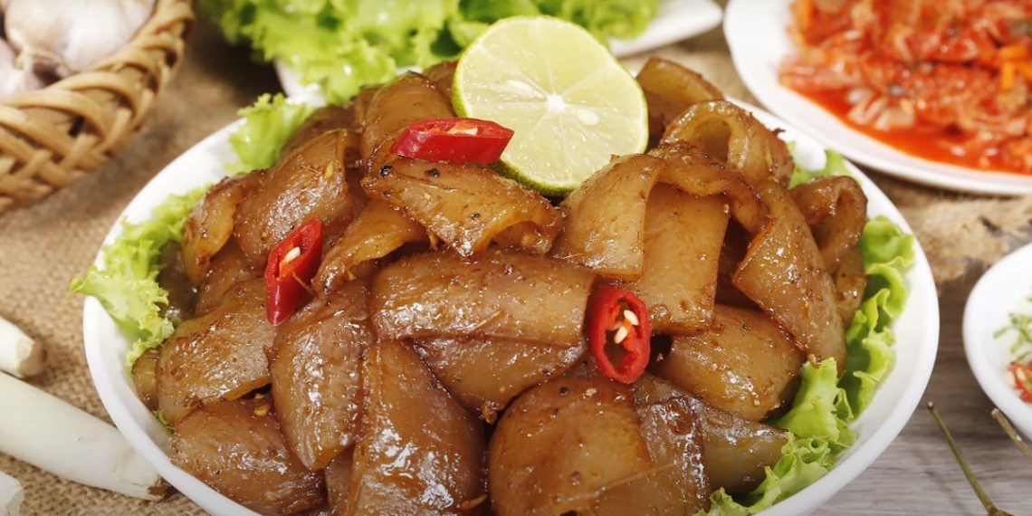 3 ways to make delicious grilled pork skin at home 04967