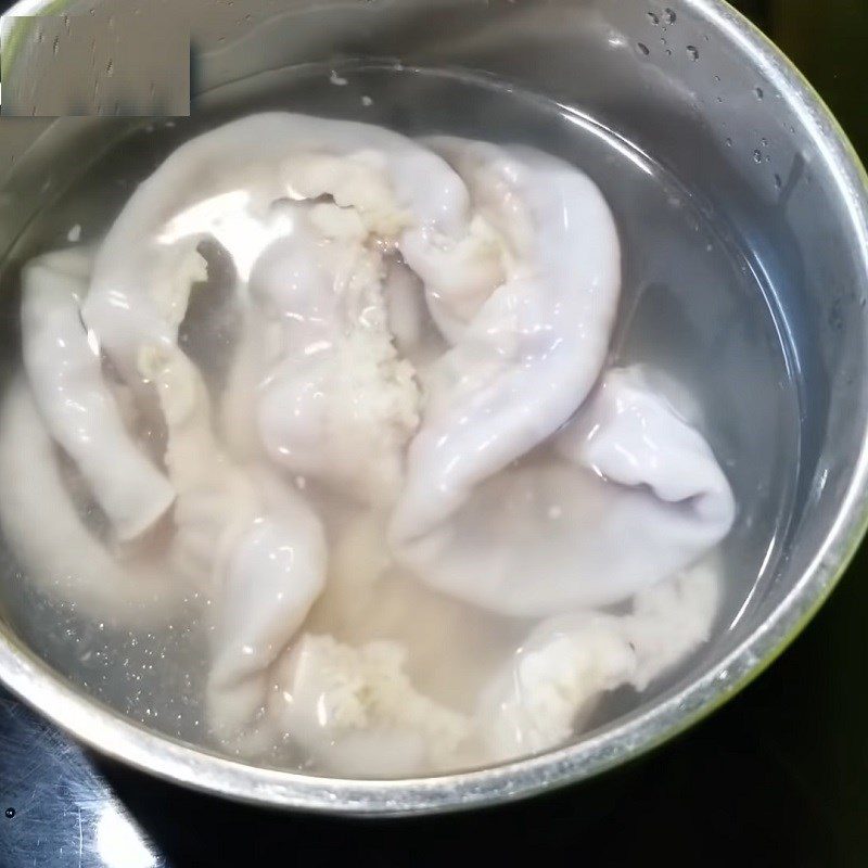 Step 2 Boiled Pork Intestines Pork Intestine Soup