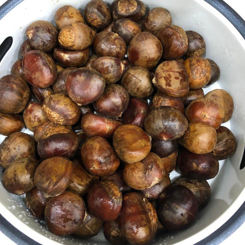 Step 1 Prepare the chestnuts Roasted chestnuts using an air fryer