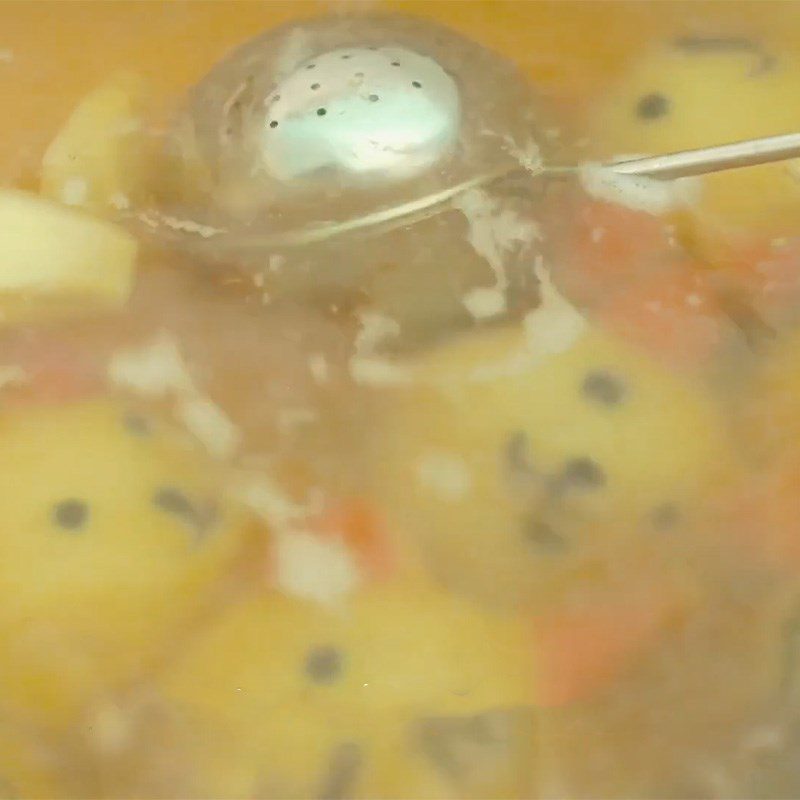 Step 7 Cooking Tea Cinnamon Flower Rice Cake