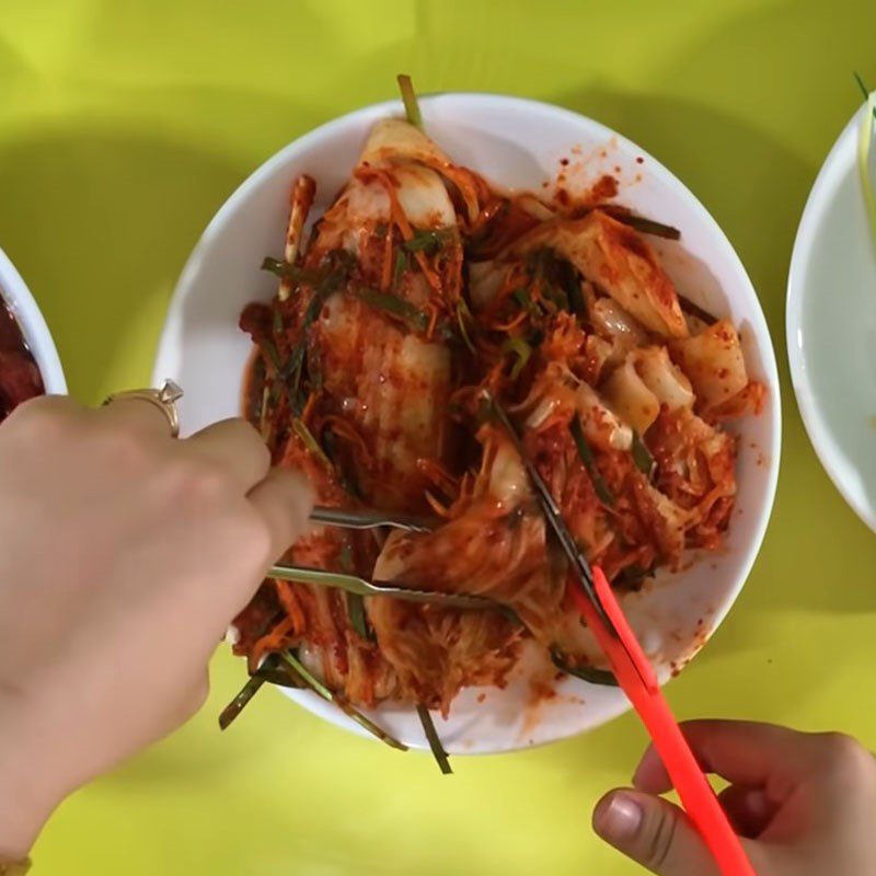 Step 1 Prepare the Ingredients for Braised Pork Belly with Kimchi