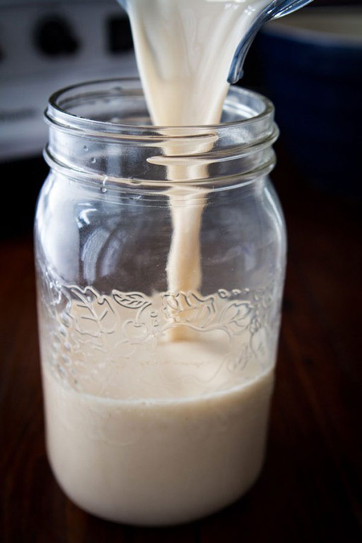 Step 3 Final product Chia seed oat milk