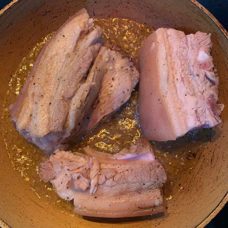 Step 4 Braised pork belly with fish sauce Braised pork belly (recipe shared by a user)
