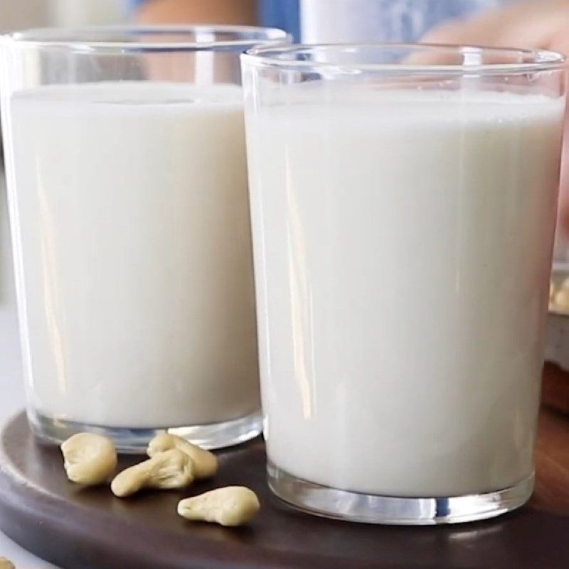 Step 3 Finished Cashew Milk