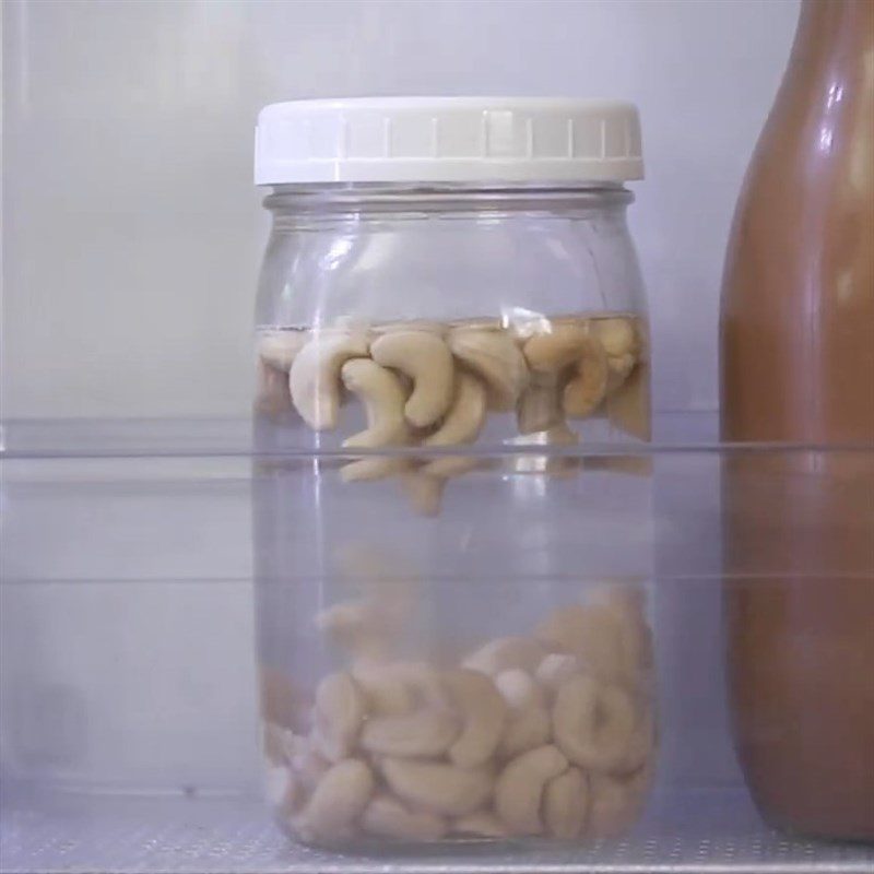 Step 1 Soak the cashews Cashew Milk