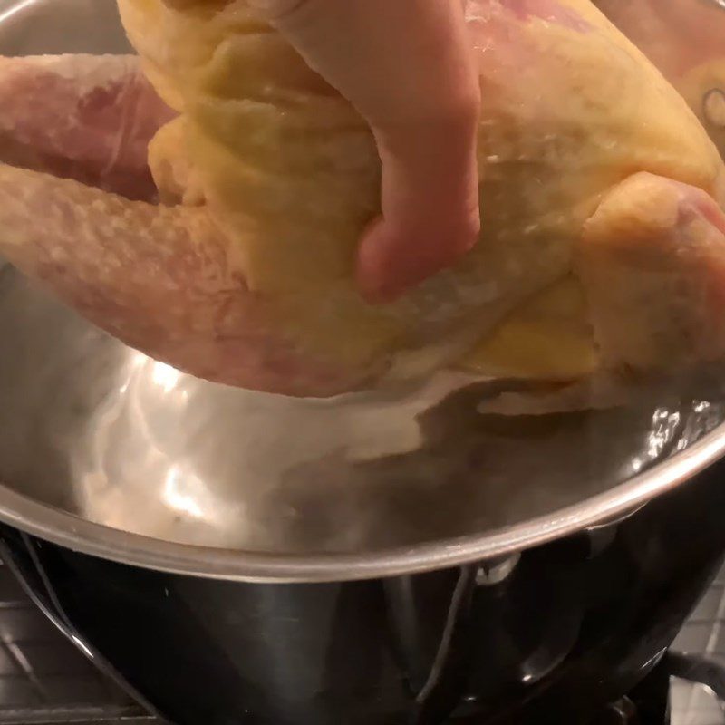 Step 4 Cook the broth Chicken Noodle with Mushroom