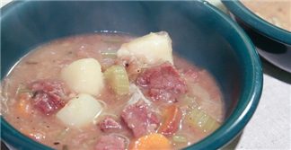 Step 3 Final product of beef stew using pressure cooker