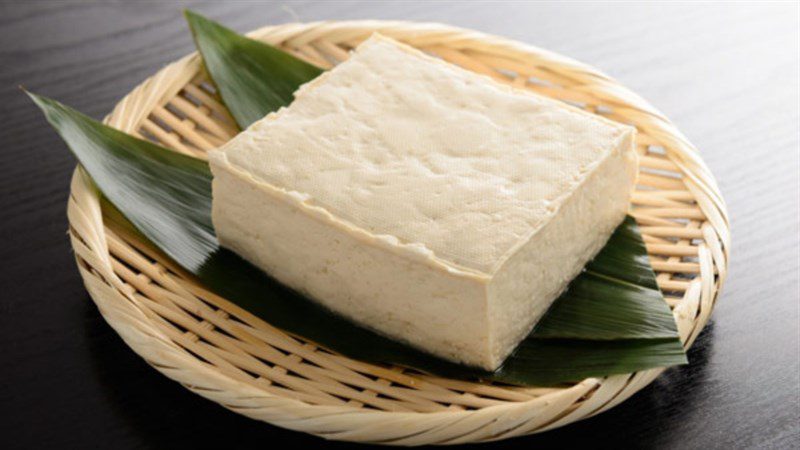 Ingredients for frying tofu with an air fryer